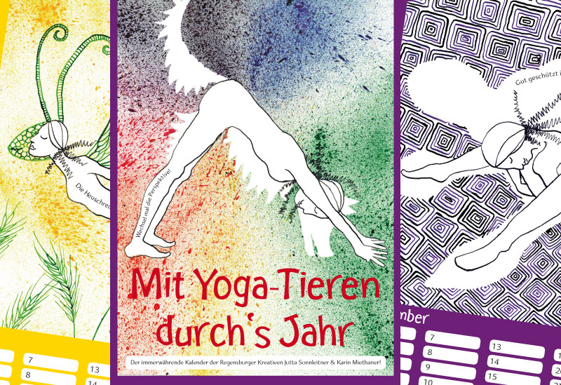 Yoga-Tier-Kalender